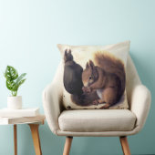 アルブレヒト・デュラーの「二つのリス」 クッション (椅子)