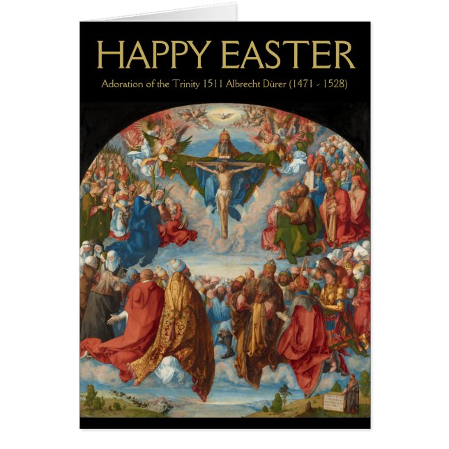 アルブレヒト・デュラー1511三位一体の崇拝 (正面)