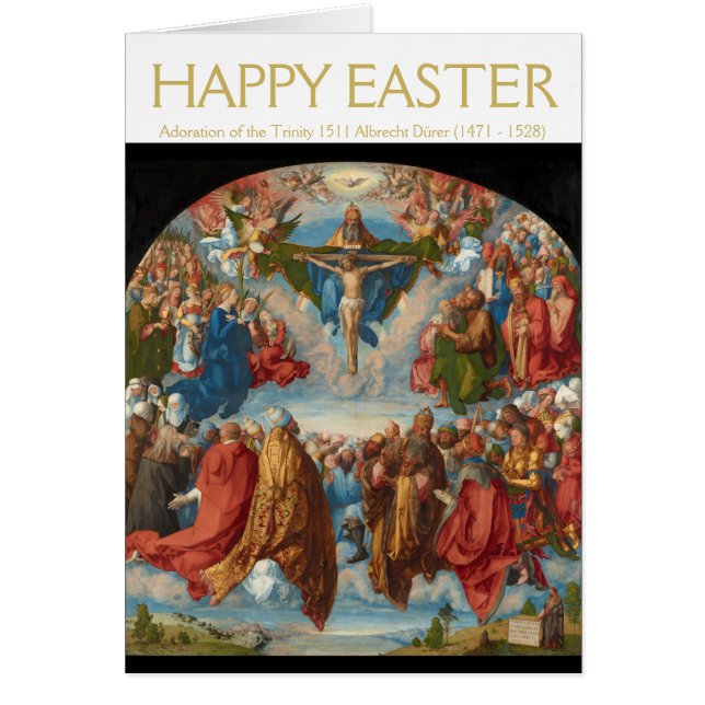 アルブレヒト・デュラー1511三位一体の崇拝 (正面)