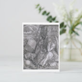 アルブレヒト・デュラー・うつ病 ポストカード (スタンド正面)