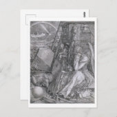 アルブレヒト・デュラー・うつ病 ポストカード (正面/裏面)