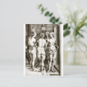 アルブレヒト・デュラー – ザ・四つの魔女 ポストカード (スタンド正面)