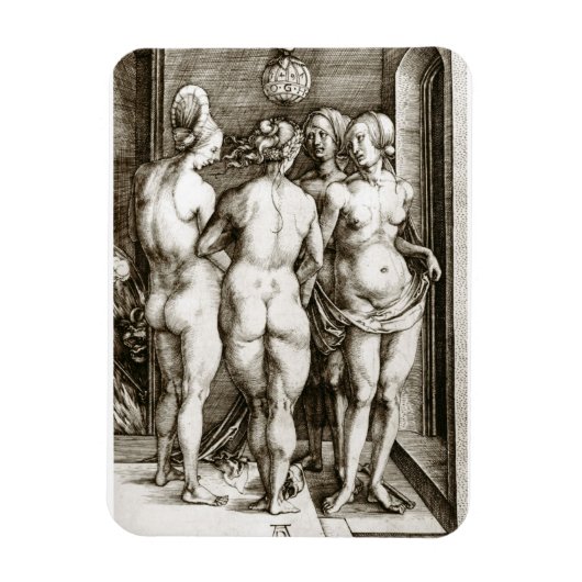 アルブレヒト・デュラー – ザ・四つの魔女 マグネット (縦)