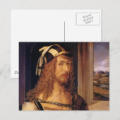 アルブレヒト・デュラー・セルフ・ポートレート ポストカード (正面/裏面)