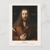 アルブレヒト・デュラー・ドゥラー自己の肖像画1500展 ポストカード (正面)