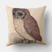 アルブレヒト・デュラー「リトル・フクロウ」 クッション (裏面)