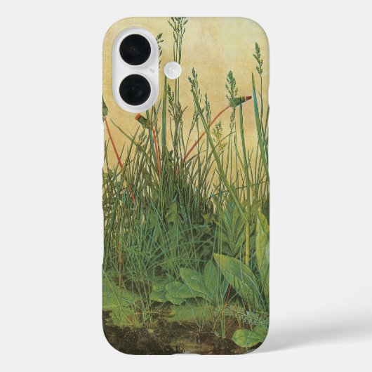アルブレヒト・デューラーによる「大草地」 Case-Mate iPhoneケース (裏面)