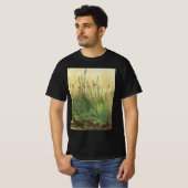 アルブレヒト・デューラーによる「大草地」 Tシャツ (正面フル)