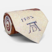 アルブレヒト・デューラーによる『若いウサギ』、ルネサンスの美術 ネクタイ (ロール)