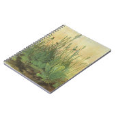 アルブレヒト・デューラー作「大きな草原の断片」 ノートブック (左側)