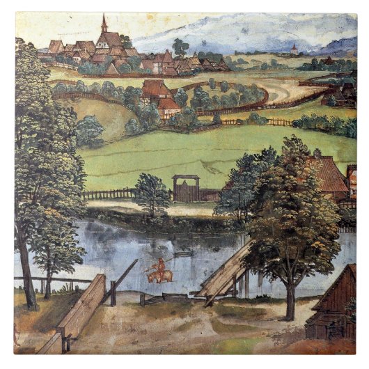 アルブレヒト・デューラー、ペイグニッツのトレフィルリア。 タイル (正面)