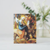 アルブレヒト・デューラー - 七つの悲しみの聖母 - 逃げる途中のキリスト ポストカード (スタンド正面)