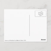 アルブレヒト・デューラー『騎馬上のランスの騎士』 ポストカード (裏面)