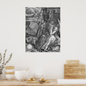 アルブレヒト・ドゥラメレンコリアI ポスター (キッチン)