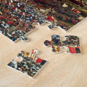 アルブレヒトAltdorfer著イッソスの戦い ジグソーパズル (側面)