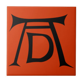 アルブレヒトDurerの署名のモノグラム タイル