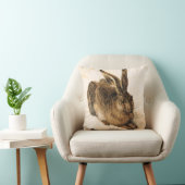 アルブレヒトDurerの若いノウサギの装飾用クッション クッション (椅子)