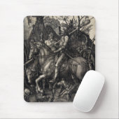 アルブレヒトDürerの騎士、死および悪魔 マウスパッド (マウス)