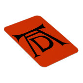 アルブレヒトDurerシグネチャーモノグラム マグネット (右側)