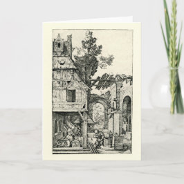 アルブレヒトDurer著クリスマスまたはキリストの誕生 シーズンカード