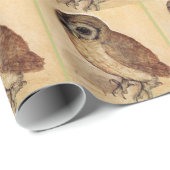 アルブレヒトDurer著コキンメフクロウ ラッピングペーパー (ロールコーナー)