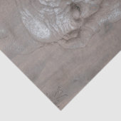 アルブレヒトDurer著老人の頭部 薄葉紙 (詳細)