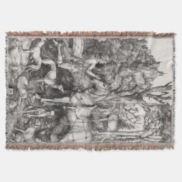 アルブレヒトDurer著聖者Eustace スローブランケット