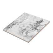 アルブレヒトDurer著雄弁のアレゴリー タイル (側面)