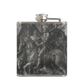 アルブレヒトDurer著騎士、死および悪魔 フラスク (裏面)