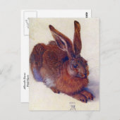 アルブレヒトDurer – フィールドヘアGC ポストカード (正面/裏面)