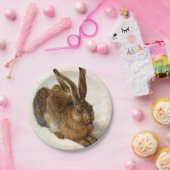 アルブレヒトDÜRER -若いノウサギ1502年 ペーパープレート (パーティー)