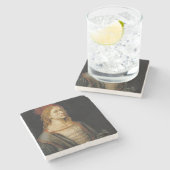 アルブレヒトDurer 1493年著自画像 ストーンコースター (横)