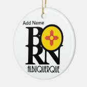 アルブ生まれケークカスタム セラミックオーナメント (左)