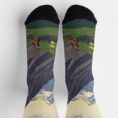 アルプスのゴッタード峠 ソックス (上部)