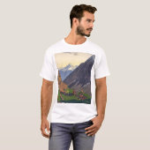 アルプスのゴッタード峠 Tシャツ (正面フル)