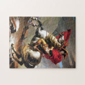 アルプスのパズルを交差させているナポレオン ジグソーパズル (横)