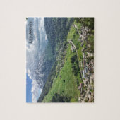 アルプスのラ・クルザーズ/レフランスのアラビス ジグソーパズル (縦)