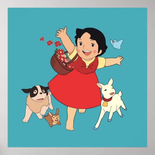 アルプスの少女をハイディ ポスター (正面)