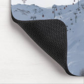 アルプスの山の写真 マウスパッド (コーナー)