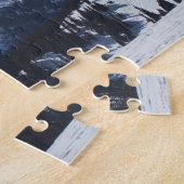 アルプスの山 ジグソーパズル (側面)