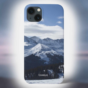 アルプスの景色。パーソナライズする名前の追加 iPhone 13ケース