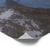 アルプスの朝日 ポスター (角)