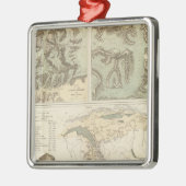 アルプスの氷河システム メタルオーナメント (左)