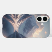 アルプスの湖 日の出の反射  Case-Mate iPhoneケース (裏面 (横))