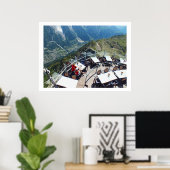 アルプスの谷にシャモニーフランスの ポスター (ホームオフィス)