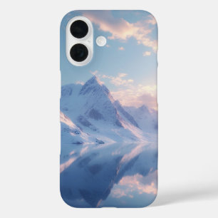 アルプスの鏡面 Pink Dawn iPhone 16ケース