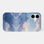 アルプスの鏡面 Pink Dawn iPhone 16ケース (裏面横)