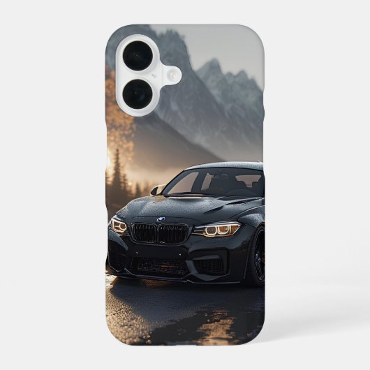 アルプスのMパワーサンセット iPhone 16ケース (裏面)
