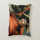 アルプスを交差させているナポレオン アクセントクッション (裏面(縦))