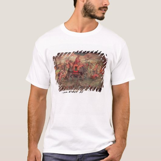 アルプスを交差させるHannibal Tシャツ (正面)